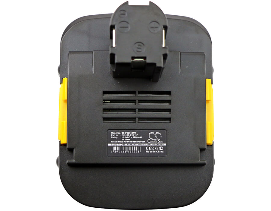 15.6V, 2000mAh, Ni-MH Battery fits Panasonic, Ey3530, Ey3530fqmkw, 31.2Wh