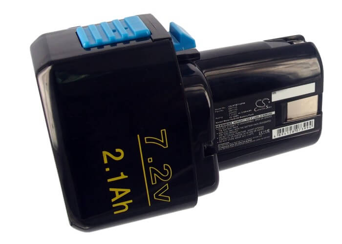 7.2V, 2100mAh, Ni-MH Battery fits Hitachi, D 10db, D 10dc, 15.12Wh