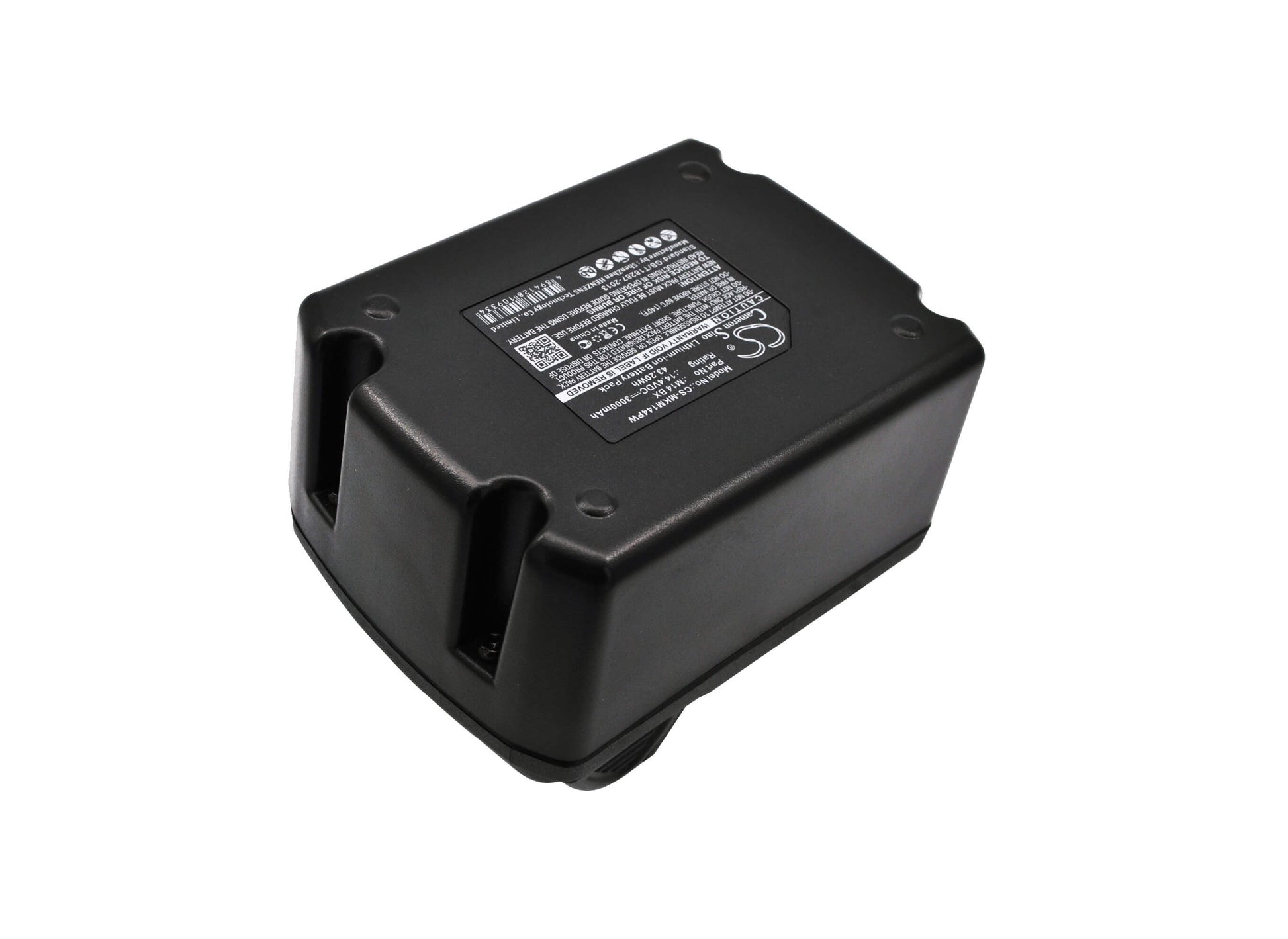 14.4V, 3000mAh, Li-ion Battery fits Milwaukee, C14 Dd, C14 Pd, 43.2Wh