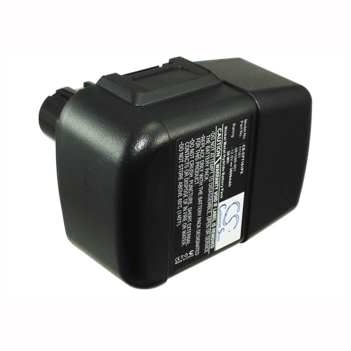 12.0V, 3000mAh, Ni-MH Battery fits Craftsman, 11061, 27487, 36Wh