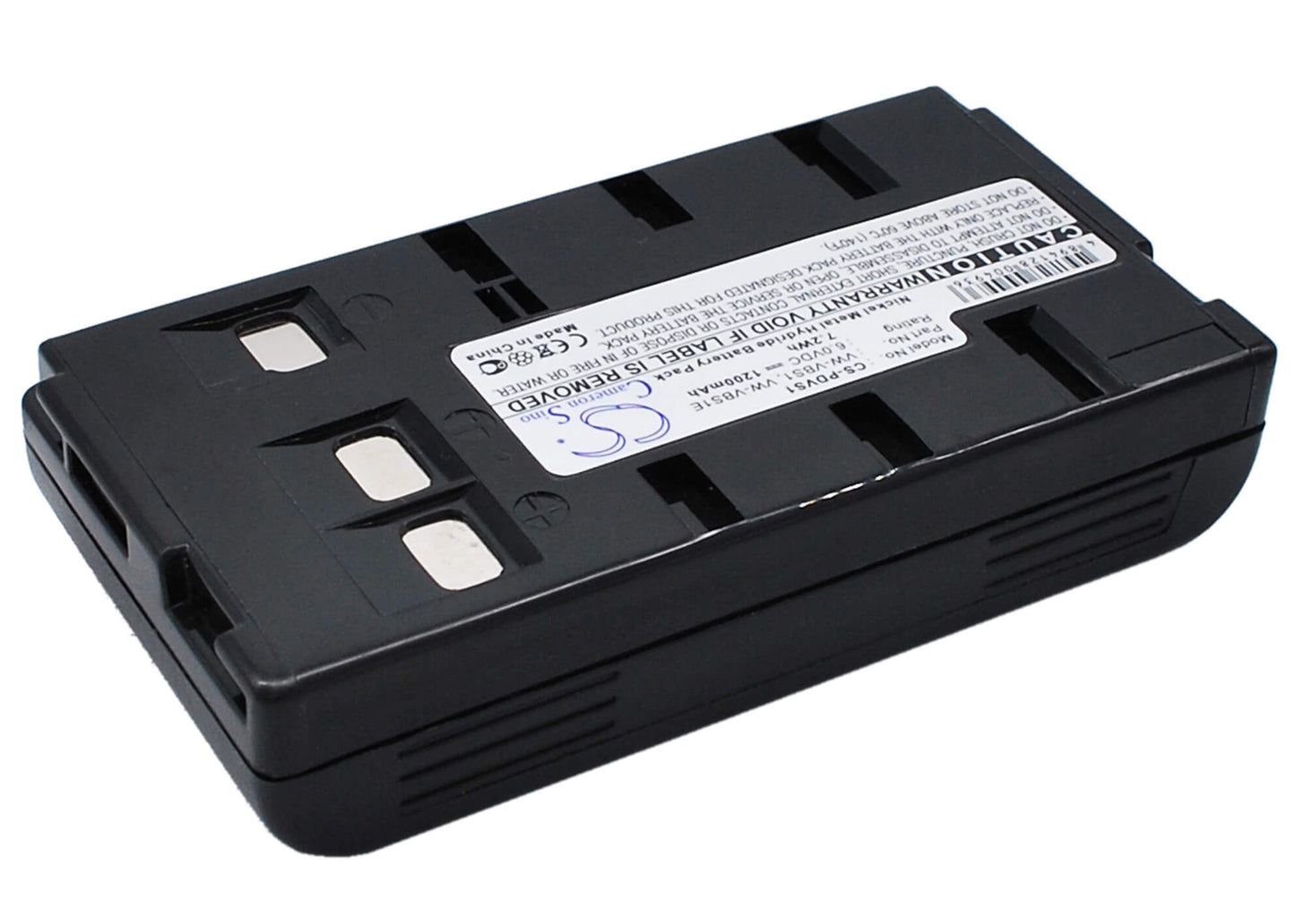 Printer 6.0V, 1200mAh, Ni-MH Battery fits Hp, C2614a, C2617a, 7.2Wh