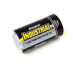 C energizer industrial en93 alkaline battery.