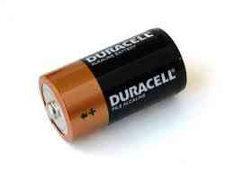 C duracell coppertop mn1400 alkaline battery.