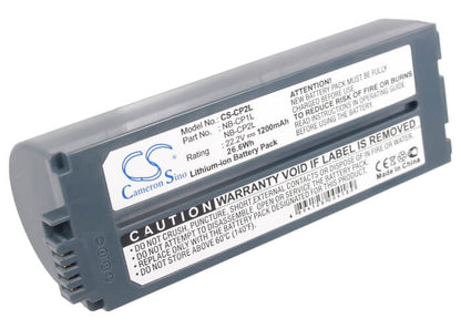 22.2V, 1200mAh, Li-ion Battery fits Canon, Selphy Cp- 500, Selphy Cp-100, 26.64Wh