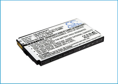 3.7V, 1350mAh, Li-ion Battery fits Optoma, Pk201, Pk301, 4.995Wh