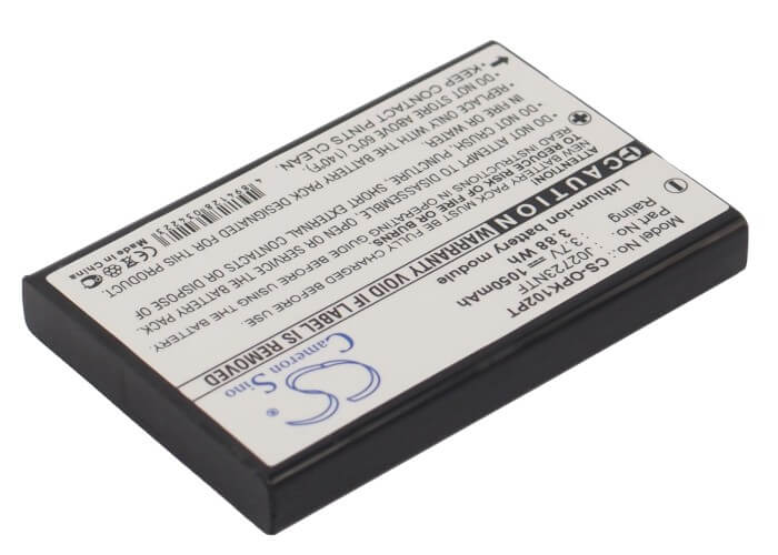 3.7V, 1050mAh, Li-ion Battery fits Optoma, Bb-lio37b, Bb-pk12alis, 3.885Wh