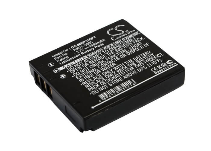 3.7V, 1050mAh, Li-ion Battery fits Favi, Mini Projector, Pjm-1000, 3.885Wh