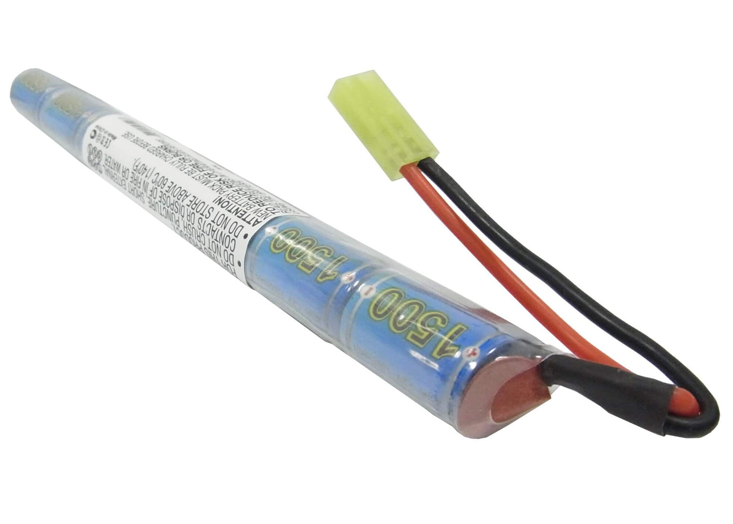 8.4V, 1500mAh, Ni-MH Battery fits Cameron Sino, RC Airsoft Cs-ns150c30mt, 12.6Wh