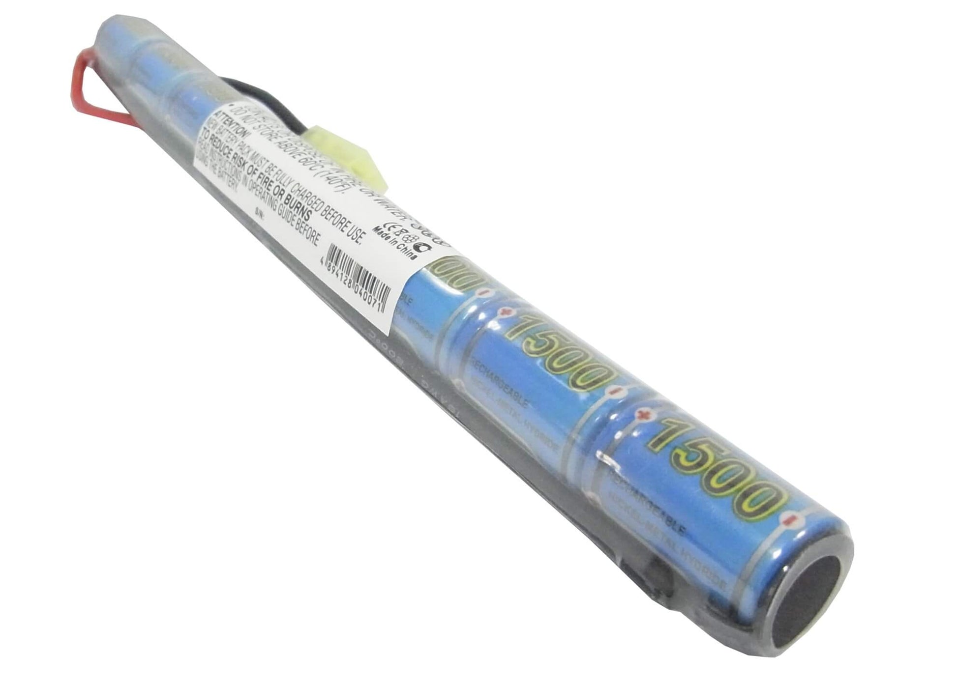 9.6V, 1500mAh, Ni-MH Battery fits Cameron Sino, RC Airsoft Cs-ns120c31mt, 14.4Wh