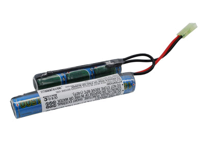 8.4V, 1500mAh, Ni-MH Battery fits Cameron Sino, RC Airsoft Cs-ns120c33mt, 12.6Wh