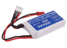 11.1V, 450mAh, Li-Polymer Battery fits Cameron Sino, RC Cars Cs-lt920rt, 4.995Wh