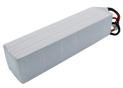 22.2V, 5500mAh, Li-Polymer Battery fits Cameron Sino, RC Cars Cs-lt103rt, 122.1Wh