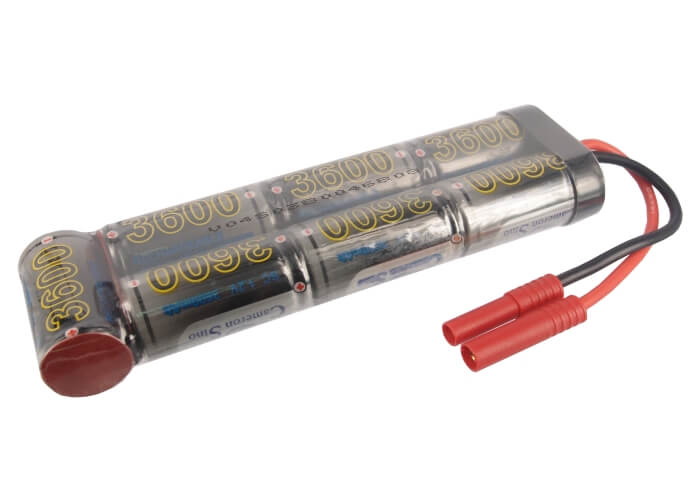 8.4V, 3600mAh, Ni-MH Battery fits Cameron Sino, RC Cars Cs-ns360d47c118, 30.24Wh