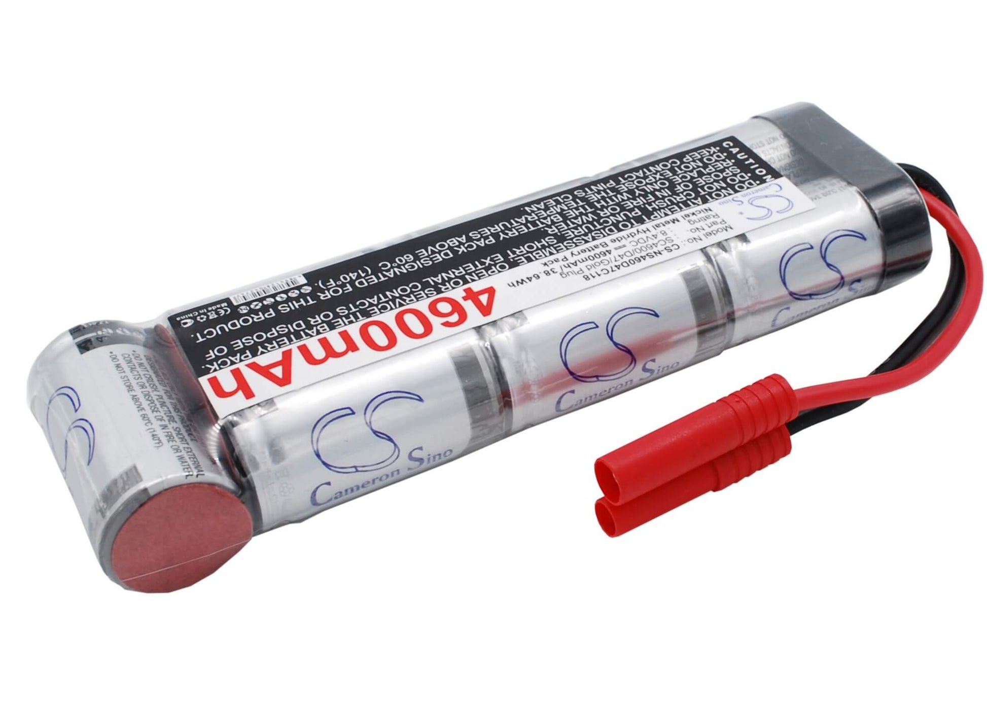 8.4V, 4600mAh, Ni-MH Battery fits Cameron Sino, RC Cars Cs-ns460d47c118, 38.64Wh