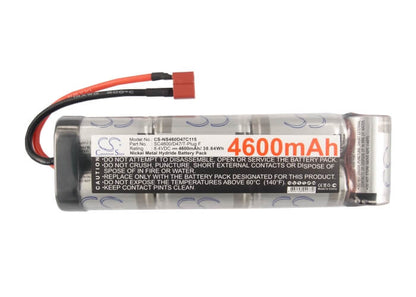 8.4V, 4600mAh, Ni-MH Battery fits Cameron Sino, RC Cars Cs-ns460d47c115, 38.64Wh