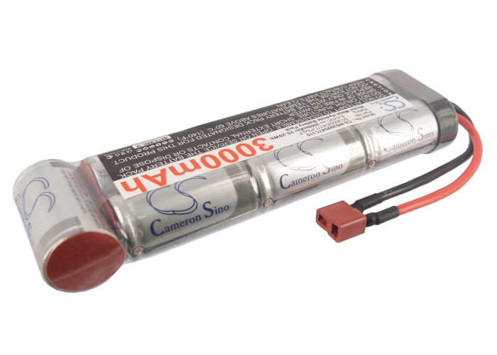 8.4V, 3000mAh, Ni-MH Battery fits Cameron Sino, RC Cars Cs-ns300d47c115, 25.2Wh