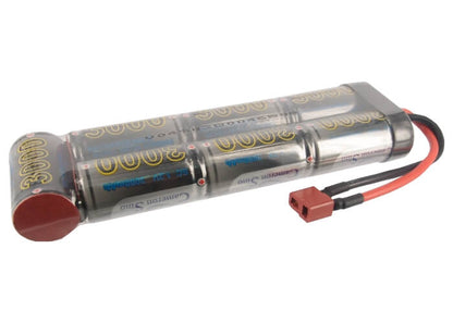 8.4V, 3000mAh, Ni-MH Battery fits Cameron Sino, RC Cars Cs-ns300d47c115, 25.2Wh