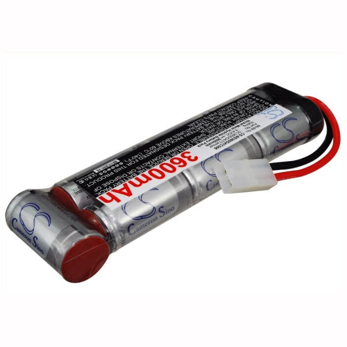 8.4V, 3600mAh, Ni-MH Battery fits Cameron Sino, RC Cars Cs-ns360d47c006, 30.24Wh