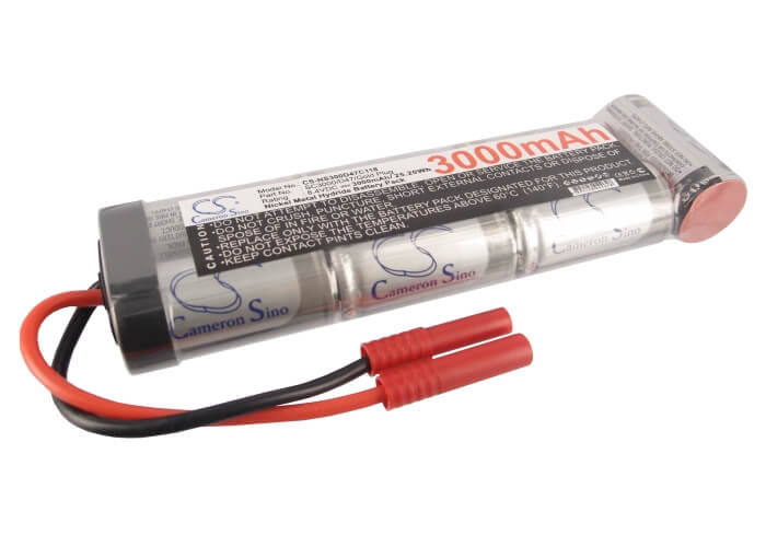 8.4V, 3000mAh, Ni-MH Battery fits Cameron Sino, RC Cars Cs-ns300d47c118, 25.2Wh