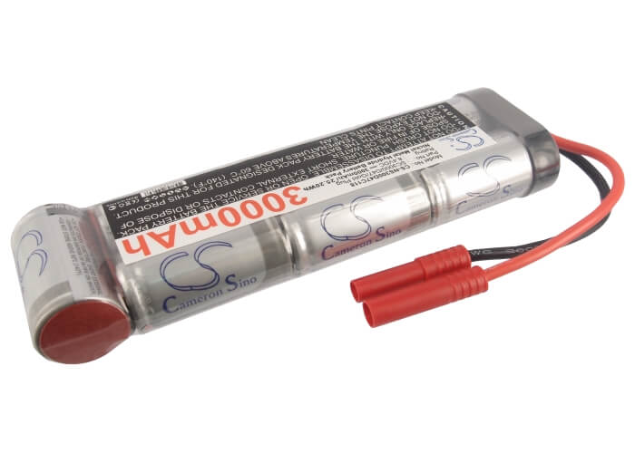 8.4V, 3000mAh, Ni-MH Battery fits Cameron Sino, RC Cars Cs-ns300d47c118, 25.2Wh