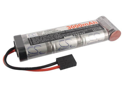 8.4V, 3000mAh, Ni-MH Battery fits Cameron Sino, RC Cars Cs-ns300d47c012, 25.2Wh