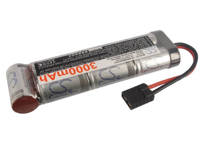 8.4V, 3000mAh, Ni-MH Battery fits Cameron Sino, RC Cars Cs-ns300d47c012, 25.2Wh