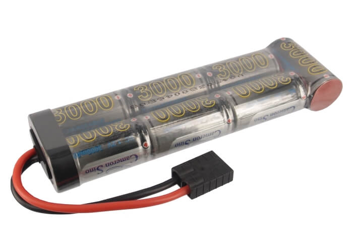 8.4V, 3000mAh, Ni-MH Battery fits Cameron Sino, RC Cars Cs-ns300d47c012, 25.2Wh