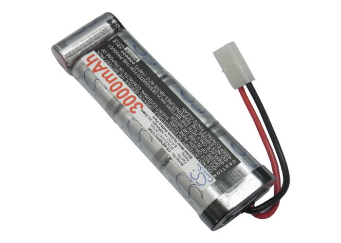 8.4V, 3000mAh, Ni-MH Battery fits Cameron Sino, RC Cars Cs-ns300d47c006, 25.2Wh