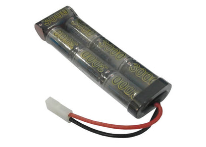 8.4V, 3000mAh, Ni-MH Battery fits Cameron Sino, RC Cars Cs-ns300d47c006, 25.2Wh