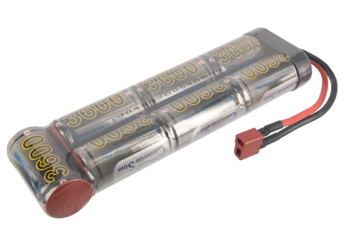 8.4V, 3600mAh, Ni-MH Battery fits Cameron Sino, RC Cars Cs-ns360d47c115, 30.24Wh