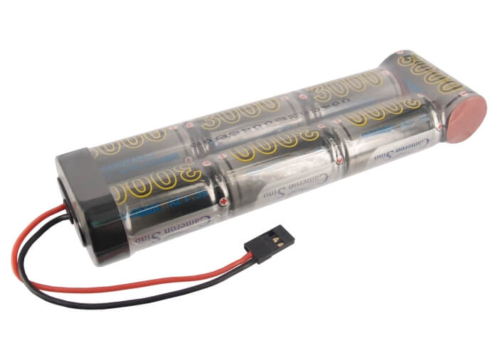 8.4V, 3000mAh, Ni-MH Battery fits Cameron Sino, RC Cars Cs-ns300d47c114, 25.2Wh
