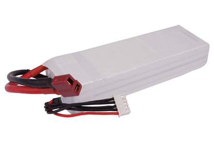 14.8V, 3300mAh, Li-Polymer Battery fits Cameron Sino, RC Cars Cs-lt977rt, 48.84Wh