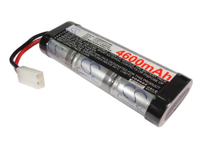 7.2V, 4600mAh, Ni-MH Battery fits Cameron Sino, RC Cars Cs-ns460d37c006, 33.12Wh