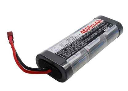 7.2V, 4600mAh, Ni-MH Battery fits Cameron Sino, RC Cars Cs-ns460d37c115, 33.12Wh