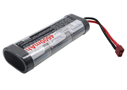 7.2V, 4600mAh, Ni-MH Battery fits Cameron Sino, RC Cars Cs-ns460d37c115, 33.12Wh