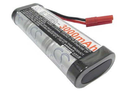 7.2V, 3600mAh, Ni-MH Battery fits Cameron Sino, RC Cars Cs-ns360d37c118, 25.92Wh