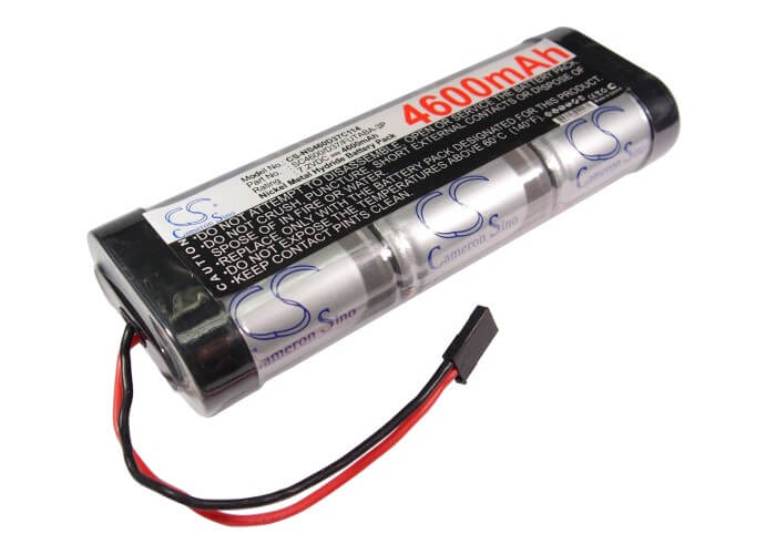 7.2V, 4600mAh, Ni-MH Battery fits Cameron Sino, RC Cars Cs-ns460d37c114, 33.12Wh