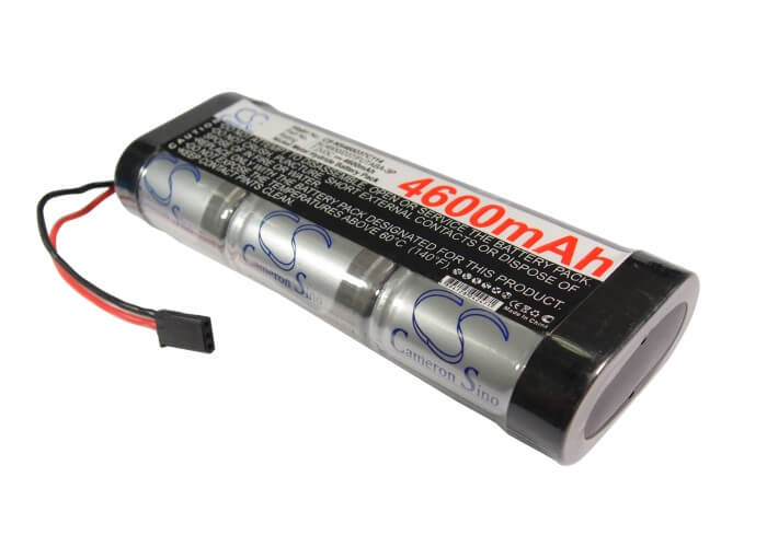7.2V, 4600mAh, Ni-MH Battery fits Cameron Sino, RC Cars Cs-ns460d37c114, 33.12Wh