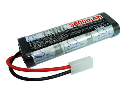 7.2V, 3600mAh, Ni-MH Battery fits Cameron Sino, RC Cars Cs-ns360d37c006, 25.92Wh
