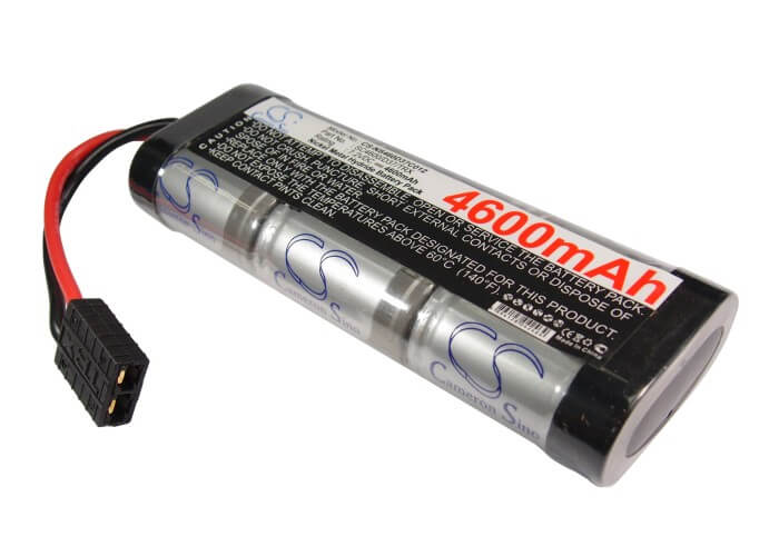 7.2V, 4600mAh, Ni-MH Battery fits Cameron Sino, RC Cars Cs-ns460d37c012, 33.12Wh