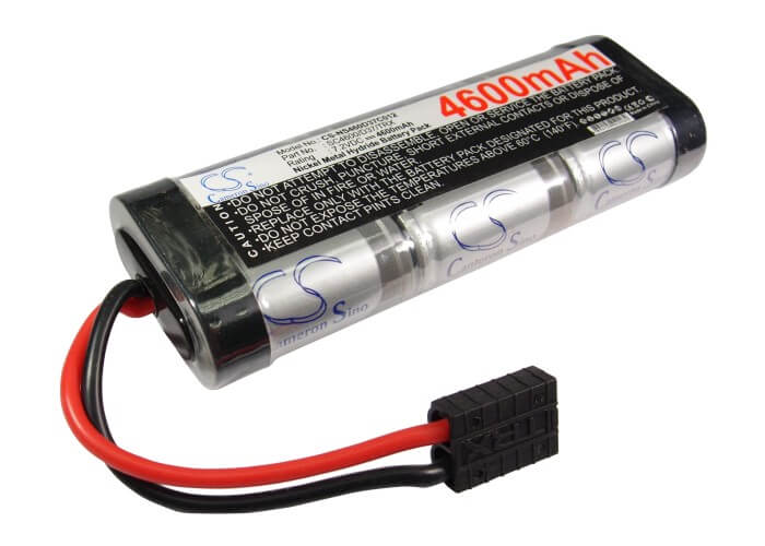 7.2V, 4600mAh, Ni-MH Battery fits Cameron Sino, RC Cars Cs-ns460d37c012, 33.12Wh