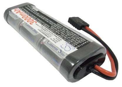 7.2V, 3000mAh, Ni-MH Battery fits Cameron Sino, RC Cars Cs-ns300d37c012, 21.6Wh