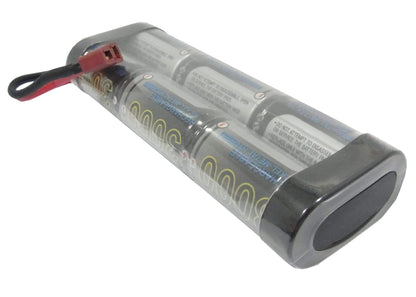 7.2V, 3000mAh, Ni-MH Battery fits Cameron Sino, RC Cars Cs-ns300d37c115, 21.6Wh