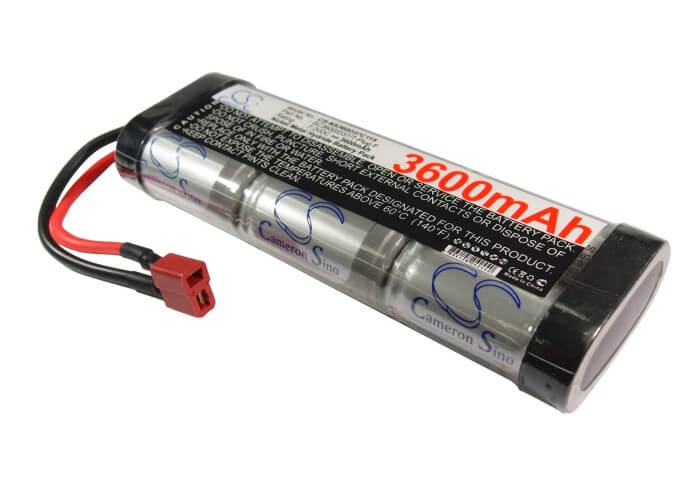 7.2V, 3600mAh, Ni-MH Battery fits Cameron Sino, RC Cars Cs-ns360d37c115, 25.92Wh