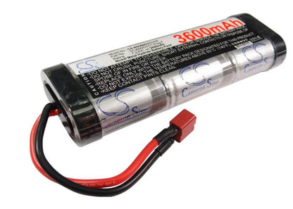 7.2V, 3600mAh, Ni-MH Battery fits Cameron Sino, RC Cars Cs-ns360d37c115, 25.92Wh