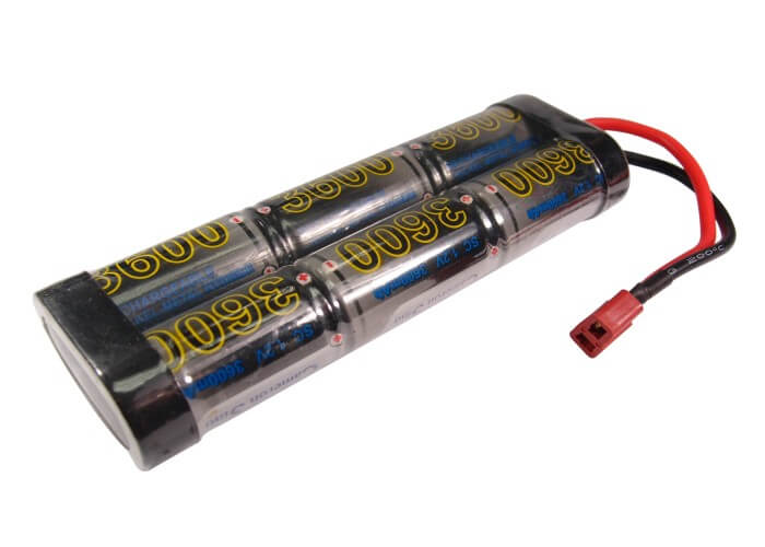 7.2V, 3600mAh, Ni-MH Battery fits Cameron Sino, RC Cars Cs-ns360d37c115, 25.92Wh