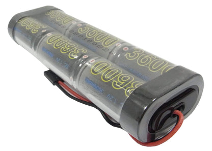 7.2V, 3600mAh, Ni-MH Battery fits Cameron Sino, RC Cars Cs-ns360d37c114, 25.92Wh