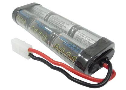7.2V, 3000mAh, Ni-MH Battery fits Cameron Sino, RC Cars Cs-ns300d37c006, 21.6Wh