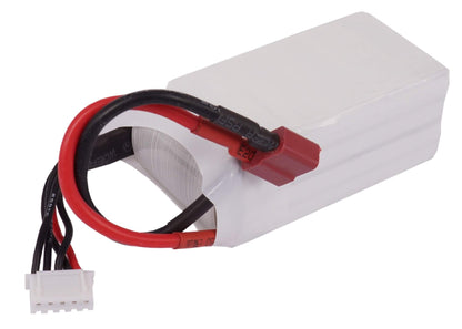 14.8V, 1300mAh, Li-Polymer Battery fits Cameron Sino, RC Fpv Cs-lt931rt, 19.24Wh