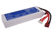 14.8V, 2500mAh, Li-Polymer Battery fits Cameron Sino, RC Fpv Cs-lt974rt, 37Wh